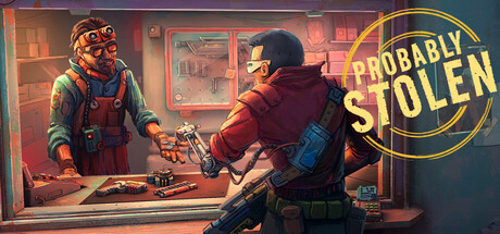 Пиксельная обложка игры Probably Stolen
